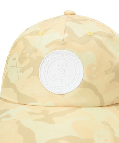 MARK&LONA　キャップ　Mサイズ MARK&LONA - IRON SKULL TRUCKER CAP / ミニパイル生地 アイアン