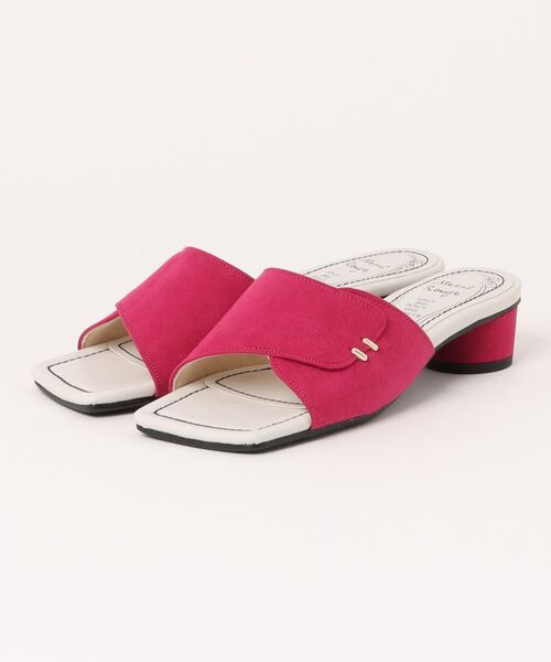 Parade サンダル 「MADE IN JAPAN」エッジスクエアトゥ ミュール