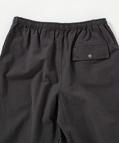 417 EDIFICE パンツ 「ZOZO限定」Seersucker utility shorts
