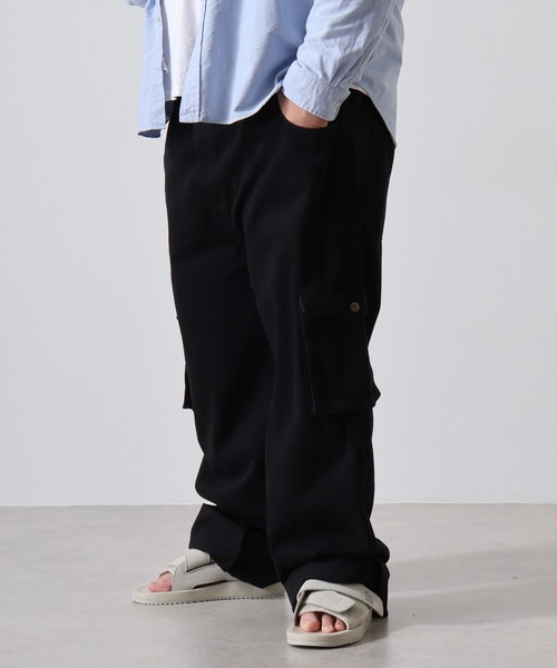 FUNALIVE カーゴパンツ KINGSIZEデニムカーゴパンツ メンズ