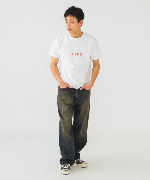BEAMS tシャツ ロゴ Tシャツ 25SS メンズ レディース : ZOZOTOWN