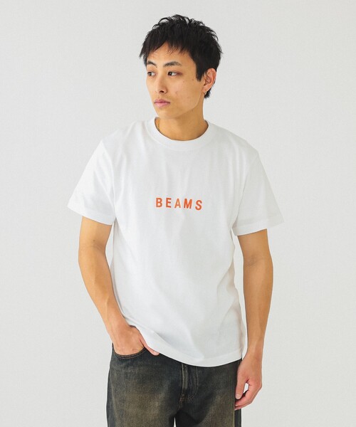 BEAMS tシャツ ロゴ Tシャツ 25SS メンズ レディース : ZOZOTOWN