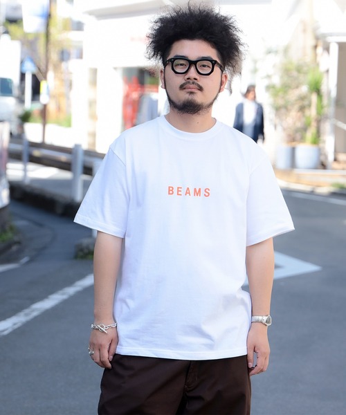 Tシャツ・カットソー BEAMS SS25 Shirts (38010173139 45) BEAMS ロゴ Tシャツ 25SS（Tシャツ/カットソー）｜BEAMS