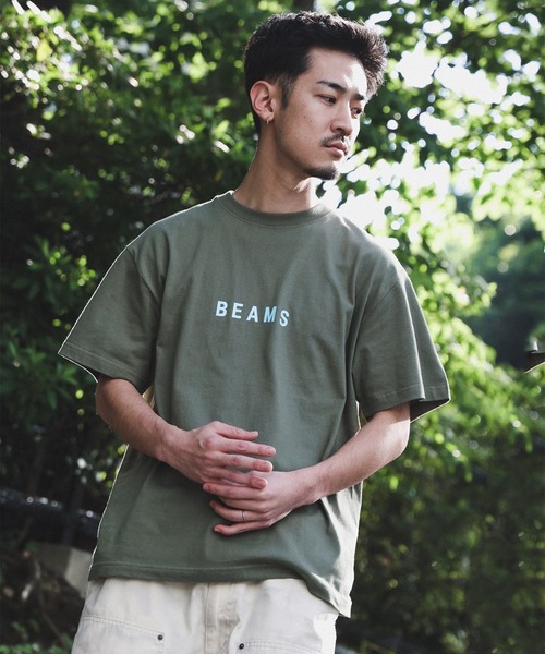 Tシャツ・カットソー BEAMS SS25 Shirts (38111159139 60) BEAMS / ロゴ Tシャツ（Tシャツ/カットソー）｜BEAMS（ビームス