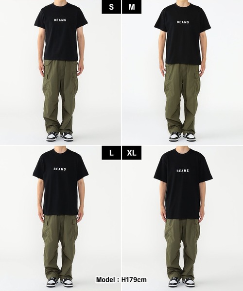 BEAMS tシャツ BEANS / ロゴ Tシャツ 25SS メンズ レディース