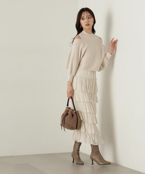 ニット セーター オフショルアンサンブルニット / 1214270916 レディース PROPORTION BODY DRESSING ニット セーター オフショル