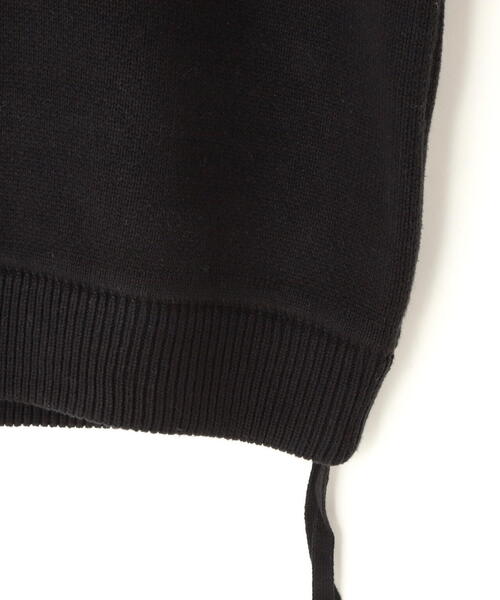 ニット セーター DankeSchon/ダンケシェーン/RV CREWNECK KNIT CHECKER レディース メンズ DANKE SCHON ニット セーター DankeSchon/ダンケシェーン/RV