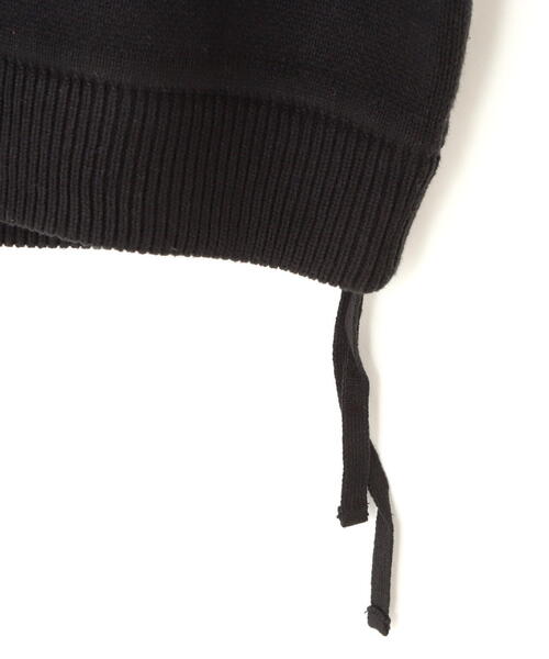 ニット セーター DankeSchon/ダンケシェーン/RV CREWNECK KNIT CHECKER レディース メンズ DANKE SCHON ニット セーター DankeSchon/ダンケシェーン/RV