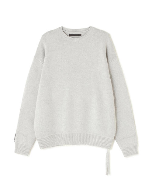 ニット セーター DankeSchon/ダンケシェーン/RV CREWNECK KNIT CHECKER レディース メンズ DANKE SCHON ニット セーター DankeSchon/ダンケシェーン/RV