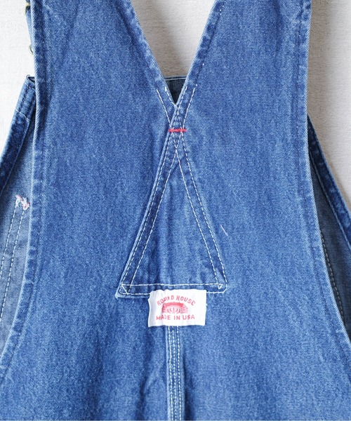 ROUND HOUSE オーバーオール サロペット 「T5」「ROUND HOUSE