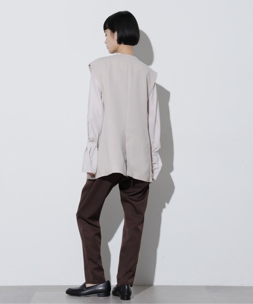 mayu_mayuフランス製 コムコム ウール サルエルパンツ JULIUS - 【24AW】コットン モダール サルエル クロッチ