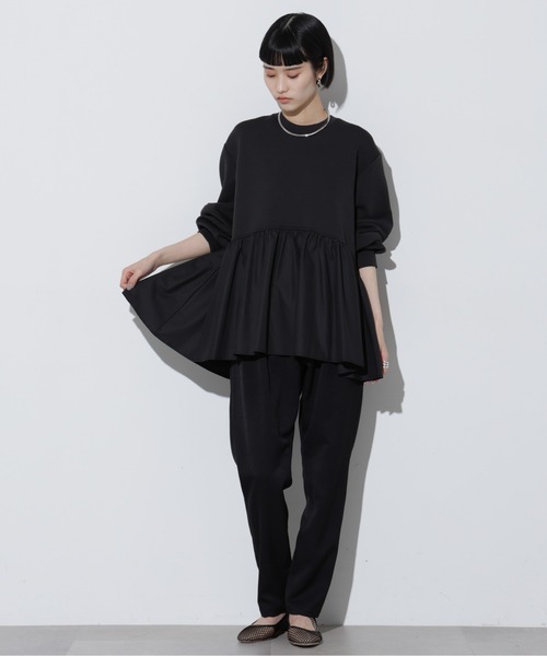 mayu_mayuフランス製 コムコム ウール サルエルパンツ mayu_mayuフランス製 コムコム ウール サルエルパンツ COMME des
