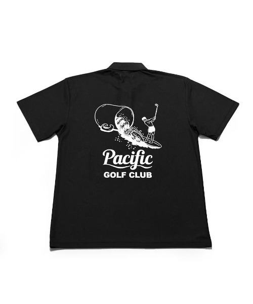 Pacific GOLF CLUB ポロシャツ FORE ON THE WAVES POLO メンズ