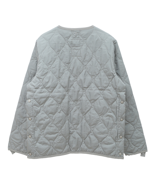 タイオン　ミリタリー クルーネック D.NAVY M ミリタリー クルーネックボタン ダウンベスト – TAIONインナー
