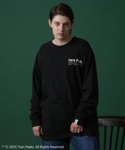 MANASTASH（マナスタッシュ） tシャツ TWIN PEAKS L/S TEE 01 ツイン 