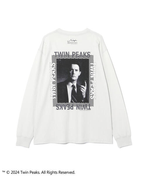 MANASTASH（マナスタッシュ） tシャツ TWIN PEAKS L/S TEE 01 ツイン