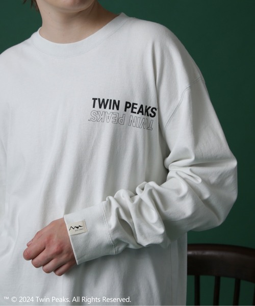 MANASTASH（マナスタッシュ） tシャツ TWIN PEAKS L/S TEE 01 ツイン
