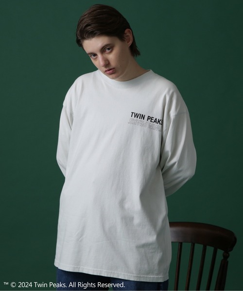 MANASTASH（マナスタッシュ） tシャツ TWIN PEAKS L/S TEE 01 ツイン