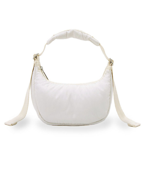 a2o バッグ アイボリー LeSportsac ショルダーバッグ バッグ GY MINI CRESCENT HOBO