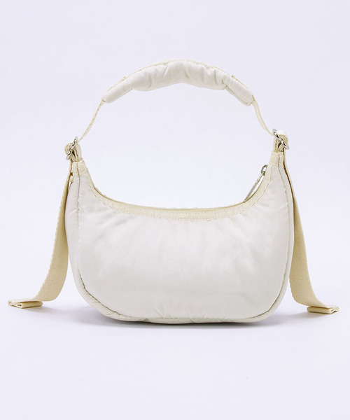 【LYN】Calina Hobo ショルダーバッグ アイボリー Calina Hobo Shoulder BagIvory : ร้านลินออนไลน์อย่างเป็น