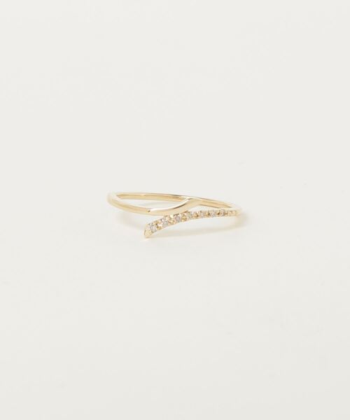 VENDOME AOYAMA（ヴァンドーム青山） 指輪 リング K10YG ブラウン