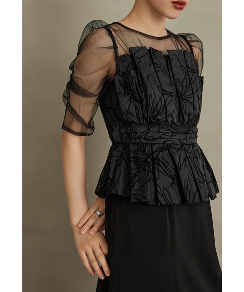 niana フラリッシュペンシルドレス オケージョンドレス ワンピース niana ドレス フラリッシュペンシルドレス 結婚式 二次会 成人式