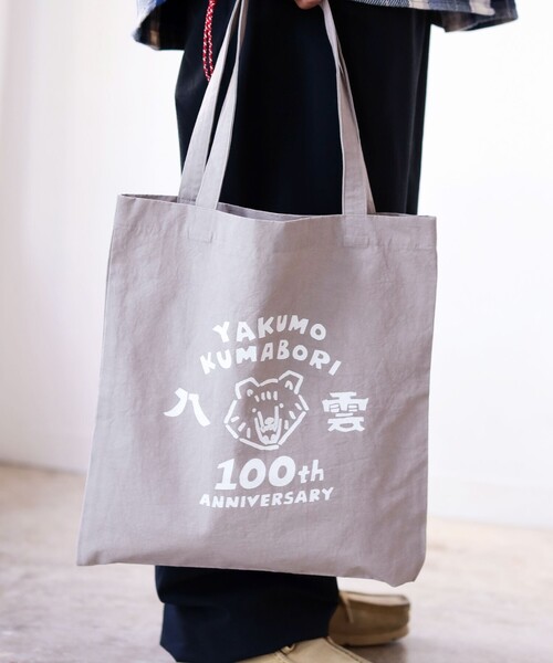 BEAMS JAPAN トートバッグ 木彫り熊 マスク レディース メンズ