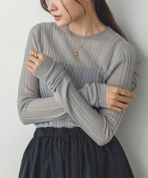 hunch（ハンチ） ニット セーター 「WEB限定/別注」ランダムリブ