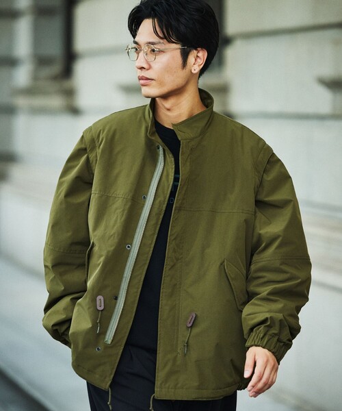 ブルゾン【Mサイズ少し小さい、未使用☆】 FREAK'S STORE（フリークスストア） ブルゾン MEDIUM ブラック メンズ