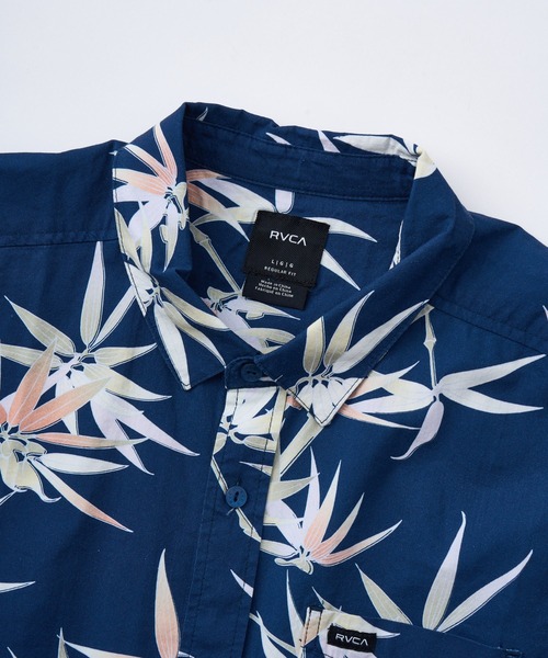 RVCA シャツ メンズ MORNING GLORY SS 半袖シャツ 「2025年春夏