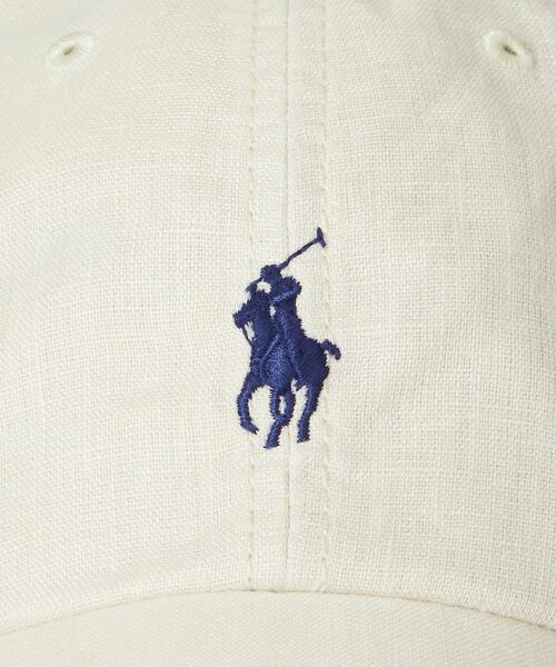国内【POLO RALPH LAUREN】リネン ボール キャップ POLO RALPH LAUREN キャップ 帽子 リネン ボール メンズ