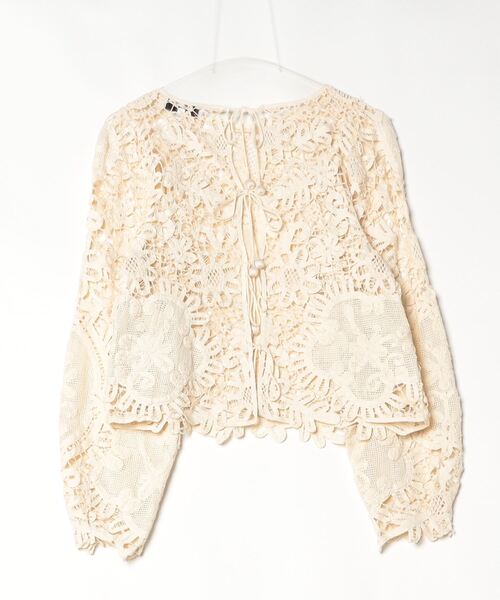 最終値下げ☆美品★格安　seanewyork レース ブラウス sea new york ブラウス シャツ (sea NY)ベンテ エンブロイダリー