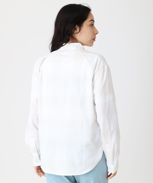 ブラウス シャツ Columbia／ウィメンズシルバーリッジユーティリティパターン ロングスリーブシャツ／コロンビア／吸湿・速乾／UVカット／長袖シャ Columbia／ウィメンズシルバーリッジユーティリティパターン