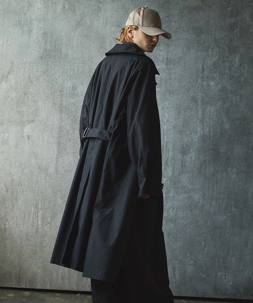 CIASENSE ステンカラーコート M ブラック メンズ : ZOZOTOWN Yahoo!店