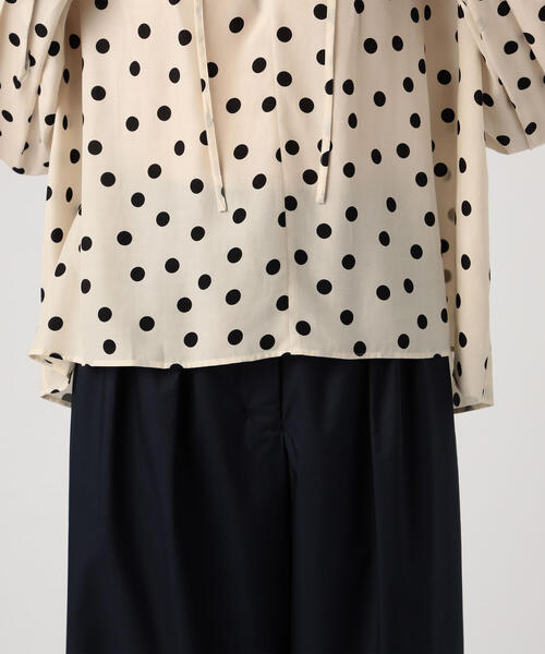 BALLSEY◆長袖ブラウス/36/ポリエステル/WHT/無地/11-01-31-01038 Ballsey 「BALLSEY」 長袖ブラウス 36 ホワイト レディース