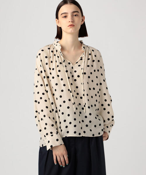 Ballsey ブラウス　長袖 Ballsey 「BALLSEY」 長袖ブラウス 36 ホワイト レディース