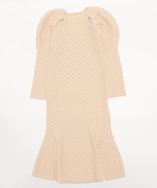 「VIS」 ニットワンピース FREE ホワイト系その他5 レディース_画像2