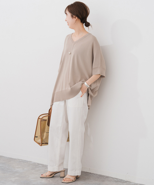 Spick and Span 14GWASHABLE2WAYポンチョプルオーバー スピック＆スパン Spick & Span 《WEB限定追加予約