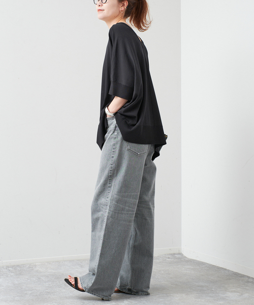 Spick and Span 14GWASHABLE2WAYポンチョプルオーバー Spick & Span｜《WEB限定追加》14GWASHABLE2WAYポンチョプル
