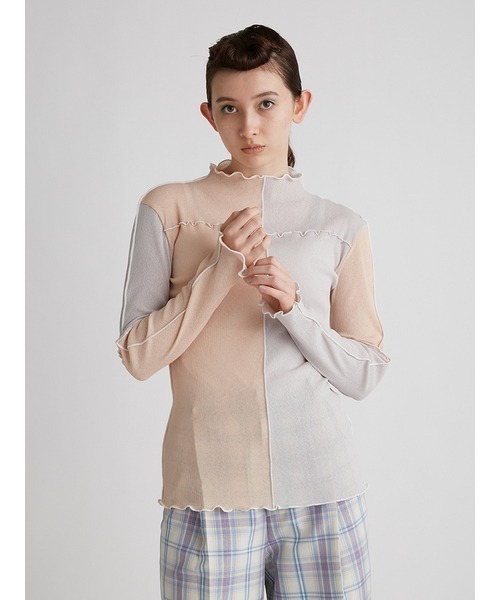 FURFUR 「FURFUR」 長袖カットソー ONE SIZE グレー レディース