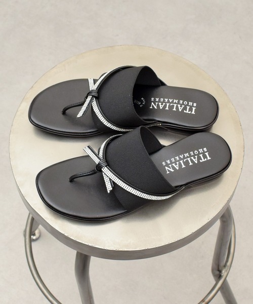 ITALIAN SHOEMAKERS サンダル 「ITALIAN SHOEMAKERS」ビジュー