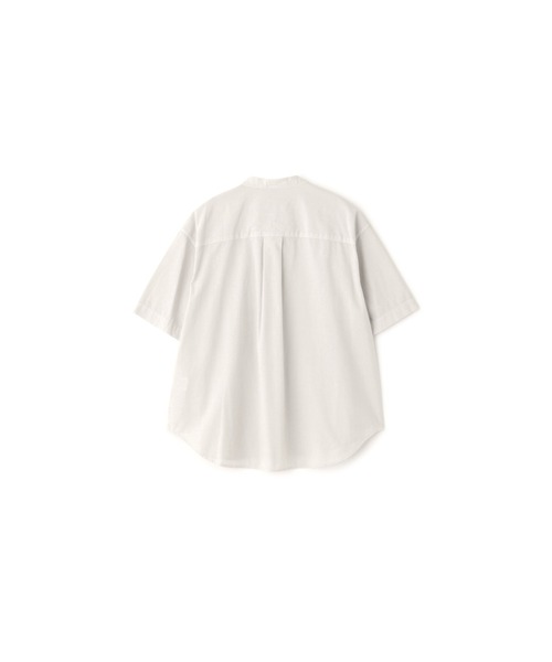 【新品未使用】MHL. Textured cotton 半袖ブラウス MHL.（エムエイチエル）の「TEXTURED COTTON（シャツ/ブラウス