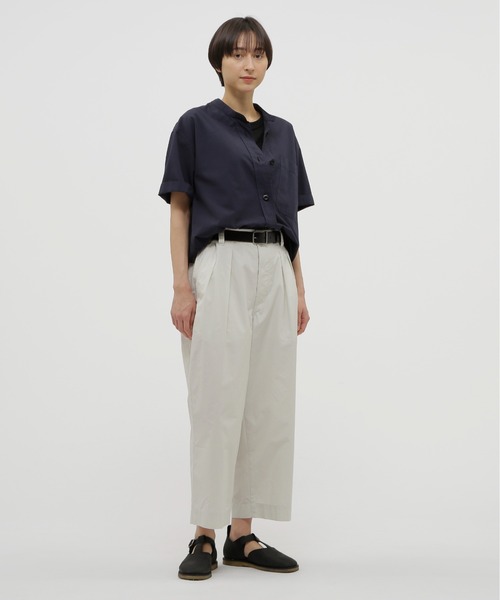 MHL. ブラウス シャツ ORGANIC COTTON SHIRTING レディース