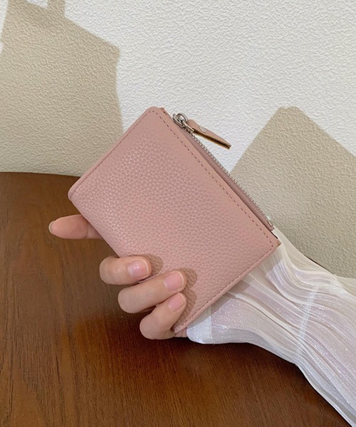 ヴィアッジオ 二つ折り財布 イタリアンレザーにストライプの遊びを加えた二つ折り財布 - ナダヤ