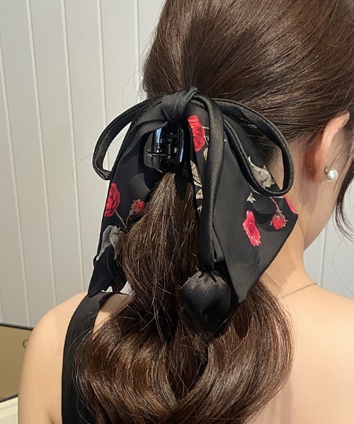 ヘアクリップ チューリップモチーフリボン : ZOZOTOWN Yahoo!店 - 通販