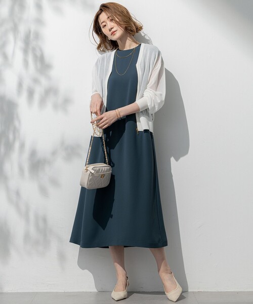 23区（ニジュウサンク） ブルゾン アウター 「洗える」ライトシアー