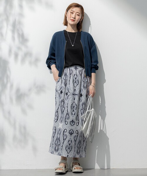 23区（ニジュウサンク） ブルゾン アウター 「洗える」ライトシアー