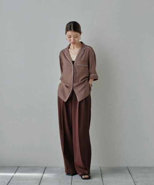 TODAYFUL  半袖シャツ TODAYFUL 「TODAYFUL」 半袖シャツ FREE ベージュ レディース