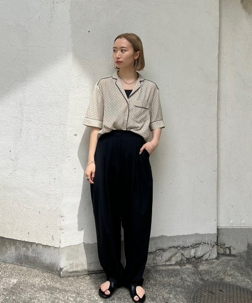 TODAYFUL  半袖シャツ TODAYFUL 「TODAYFUL」 半袖シャツ FREE ベージュ レディース