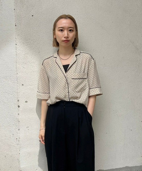 TODAYFUL  半袖シャツ TODAYFUL 「TODAYFUL」 半袖シャツ FREE ベージュ レディース